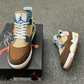 Air Jordan 4 Cacao Wow Brown Blanc FB2214-200