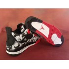 Air Jordan 4 Retro Tattoo Singles Day Fire Rouge Noir Blanc BQ0897-006