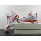 Air Jordan 4 Blanc Orange Nike SB DR5415-108