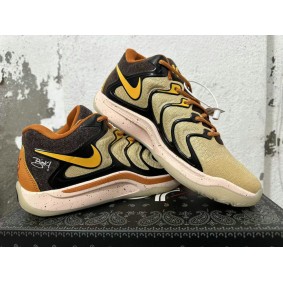 Bink x Nike KD 17 Sesame University Or HJ4464-200