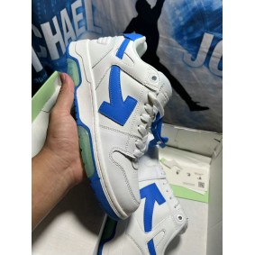 OFF-WHITE Out Of Office Blanc Lake Bleu OMIA189 C99LEA00 20145