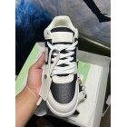 OFF-WHITE Out of Office Sneaker Gris Noir Orange OMIA189S23LEA0040510